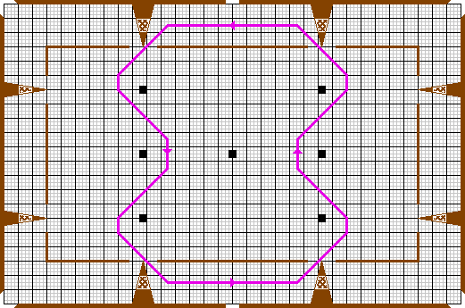 Stardust Arena Map - 10.1K