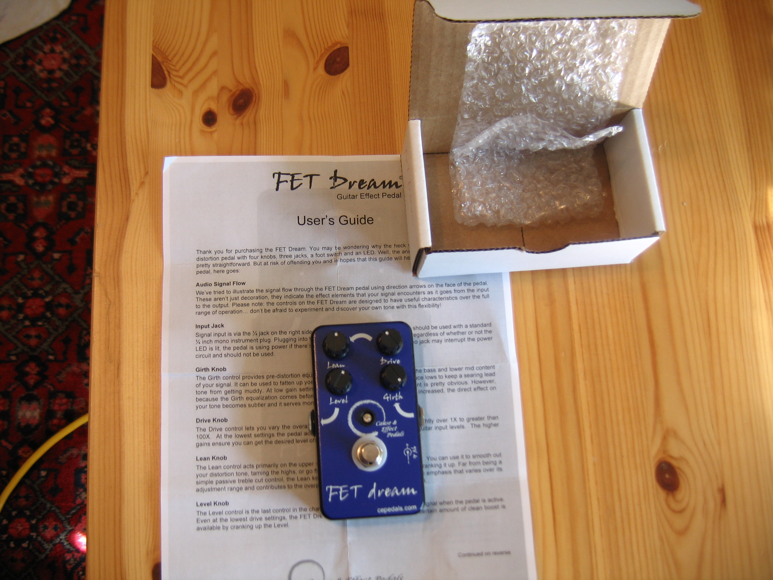Sold - CE Pedals FET DREAM | The Gear Page