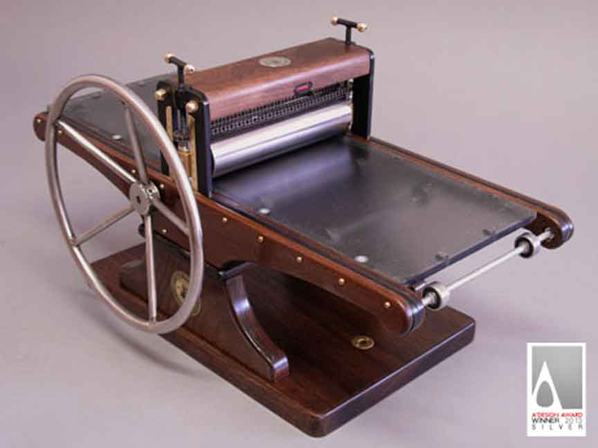 Etching press image
