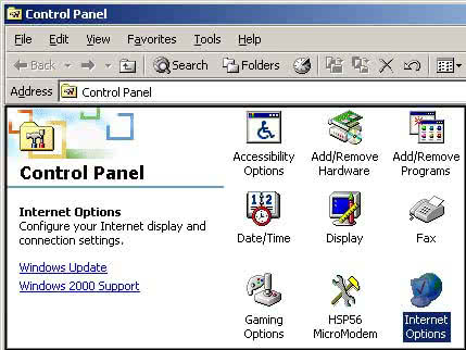 Control Panel