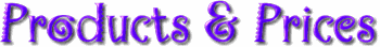Products and Prices