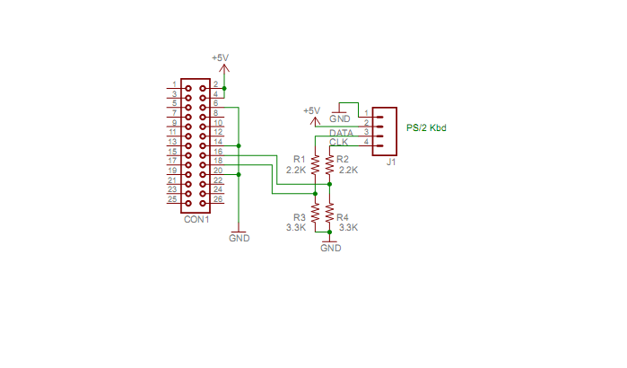 Hooking a PS/2 keyboard to the RasPi