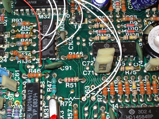 SPI wiring to the motherboard