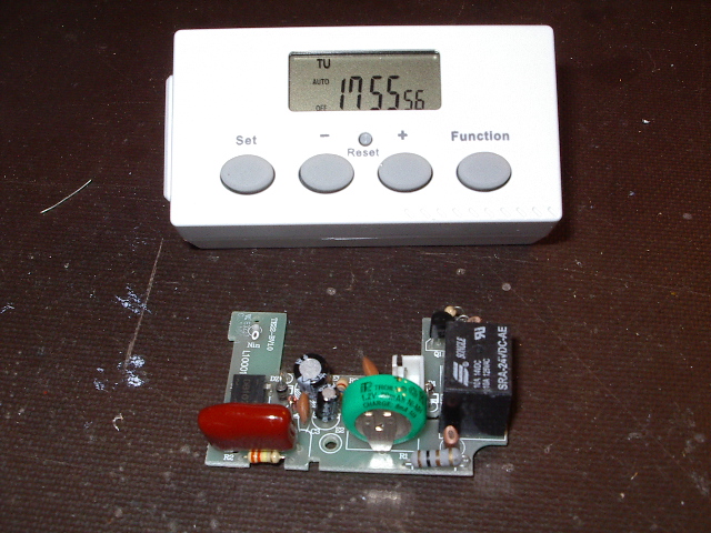New timer and electronic guts