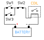 A battery circuit