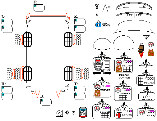 Pedestrians graphic