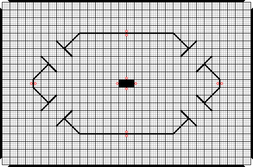 North Dakota University
                Arena Map - 7.1K