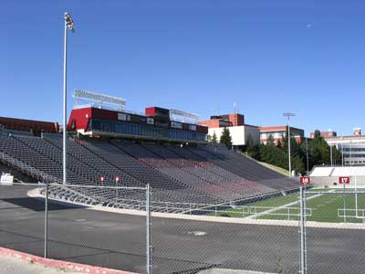 stadium_is_located_in_the_middle_of_campus